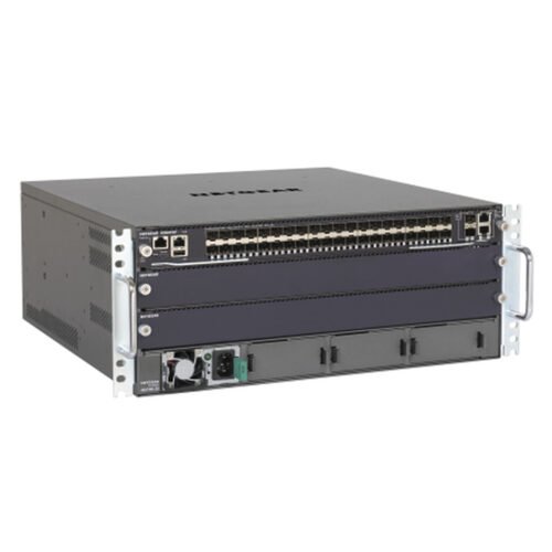 NETGEAR M6100-44GF3 Managed Gigabit Ethernet (10/100/1000) 4U Black, Grey