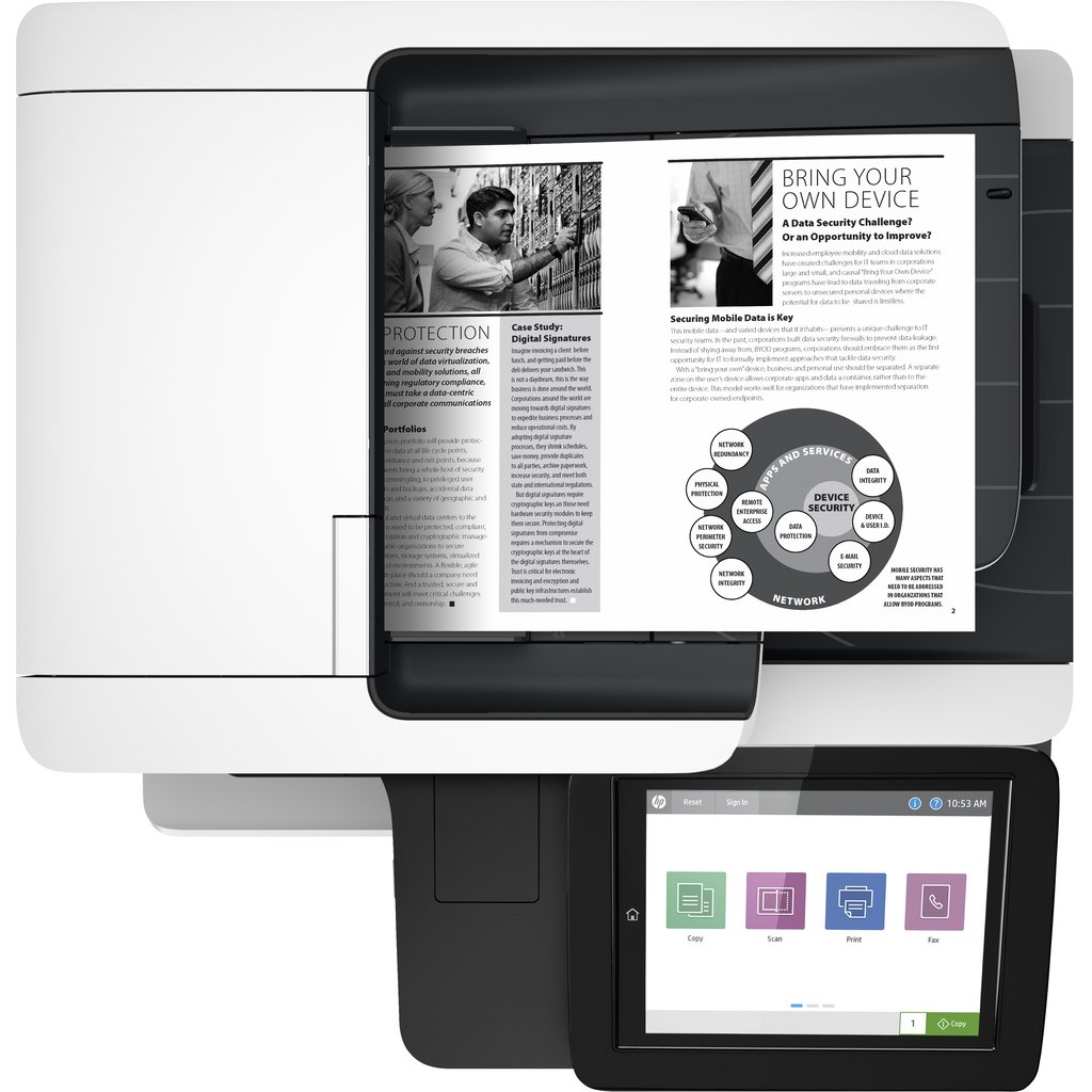 HP LaserJet Enterprise MFP M528dn - Image 5