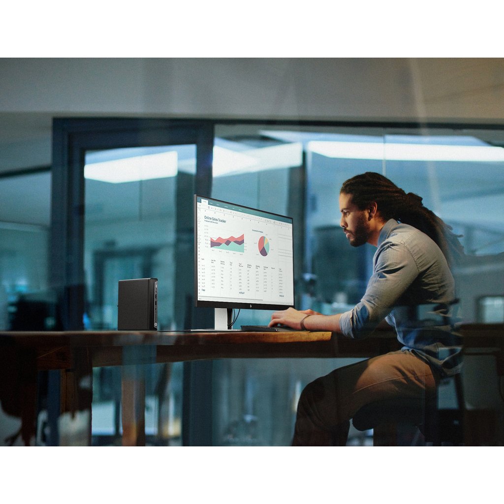 HP EliteDesk 805 G6 AMD Ryzen™ 7 PRO 4750GE 16 GB DDR4-SDRAM 512 GB SSD Windows 10 Pro Mini PC Black - Image 7