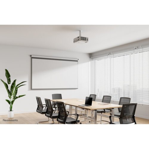 Neomounts BEAMER-C80WHITE Beamer ceiling mount - h 13-20 cm - full motion - Image 4