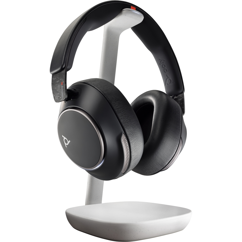POLY Voyager Surround 85 UC USB-C Headset +USB-C/A Adapter +Charging Stand - Image 10