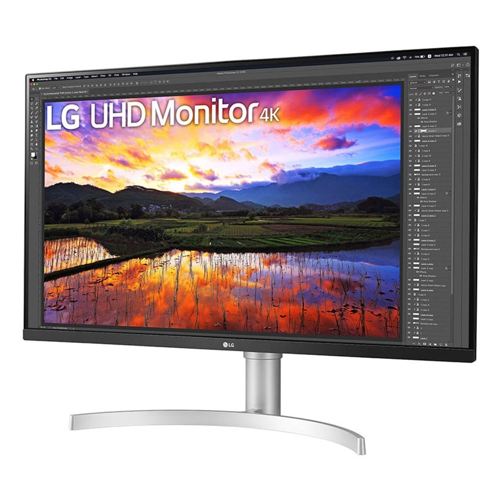 LG 32UN650K-W computer monitor 81.3 cm (32") 3840 x 2160 pixels 4K Ultra HD LED White - Image 2