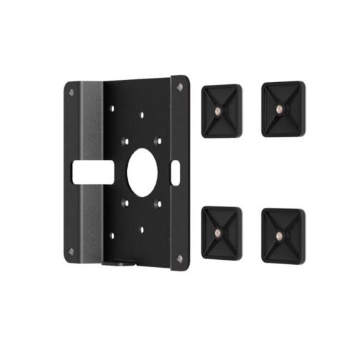 Compulocks VESA Glass Mount Bracket with Security Slot Black - Image 3