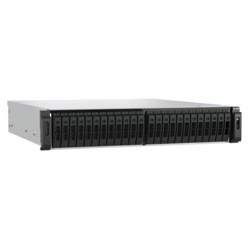 QNAP TS-H3077AFU-R7-64G NAS/storage server Rack (2U) AMD Ryzen™ 5 64 GB DDR5 0 TB QuTS hero Black, Metallic - Image 4