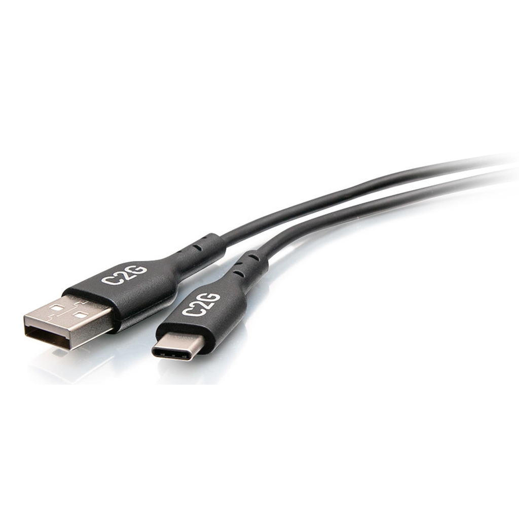 C2G 1.5ft (0.46m) USB-C® Male to USB-A Male Cable - USB 2.0 (480Mbps) - Image 2