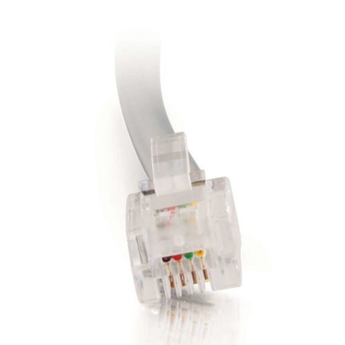 C2G 3m RJ11 6P4C Straight Modular Cable - Image 3