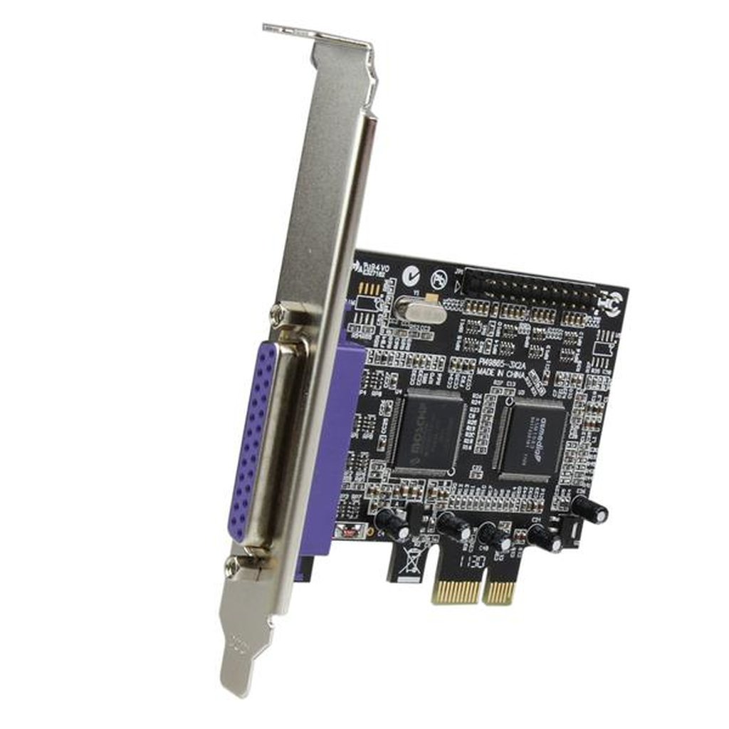 StarTech.com 2 Port PCI Express / PCI-e Parallel Adapter Card – IEEE 1284 with Low Profile Bracket - Image 5