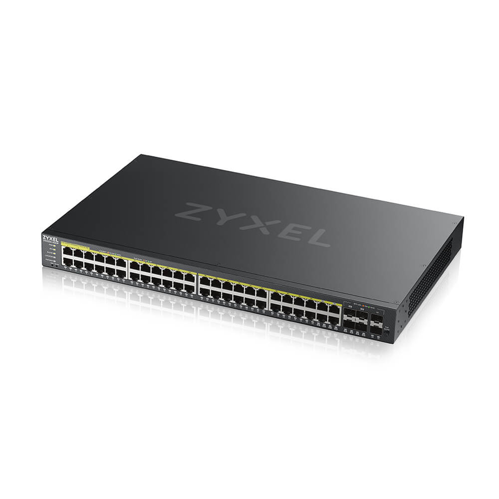 Zyxel GS2220-50HP-GB0101F network switch Managed L2 Gigabit Ethernet (10/100/1000) Power over Ethernet (PoE) Black - Image 4
