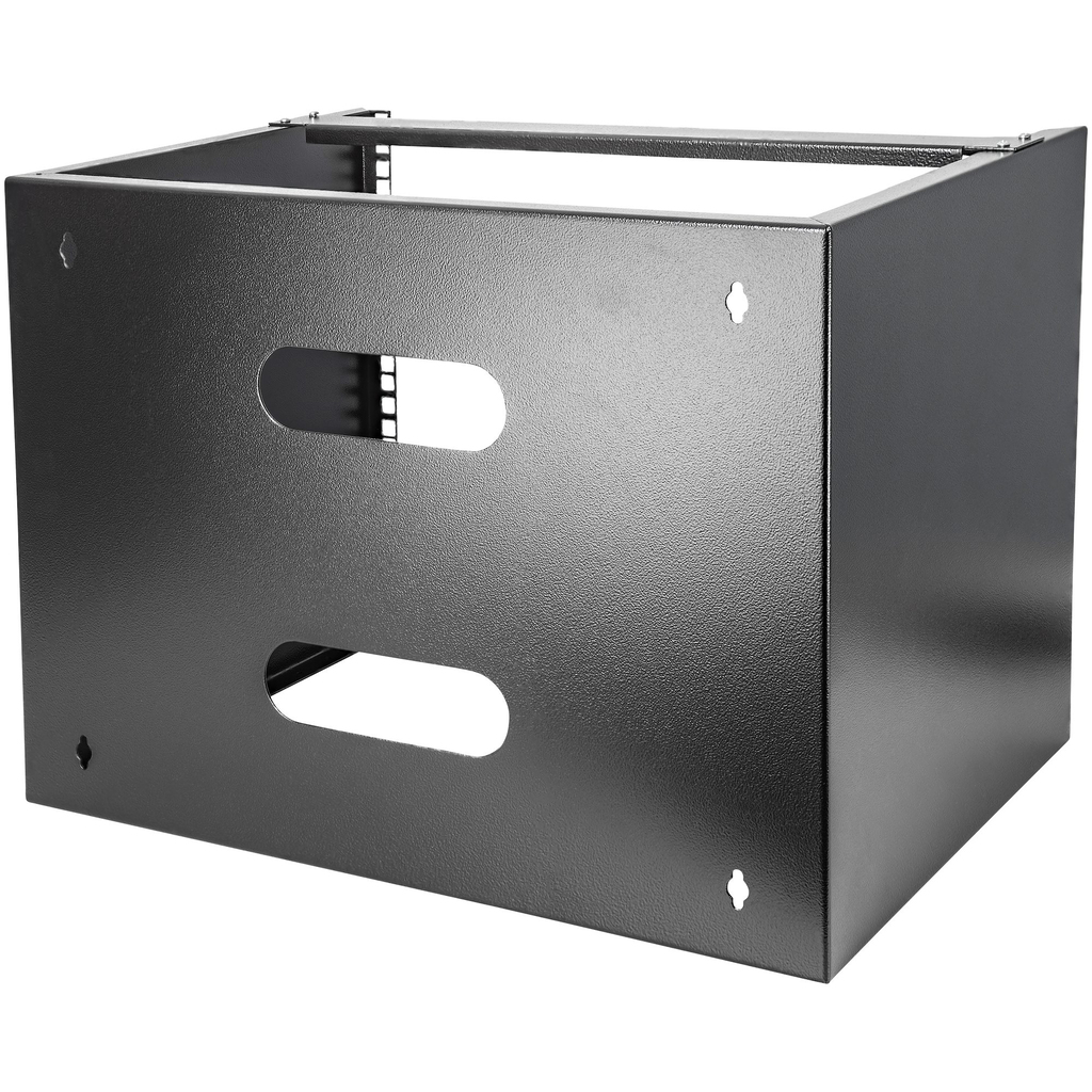 StarTech.com 8U Wall Mount Network Rack - 14 Inch Deep (Low Profile) - 19" Patch Panel Bracket for Shallow Server and IT Equipm - Image 4
