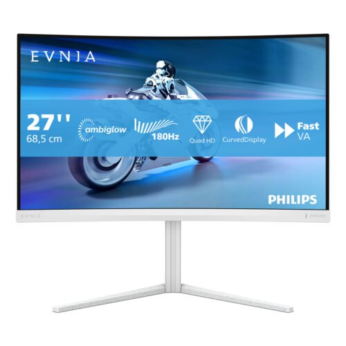Philips Evnia 5000 27M2C5501/00 computer monitor 68.6 cm (27") 2560 x 1440 pixels Quad HD LCD White - Image 11