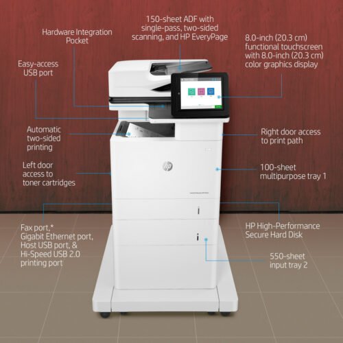 HP LaserJet Enterprise MFP M635fht - Image 8
