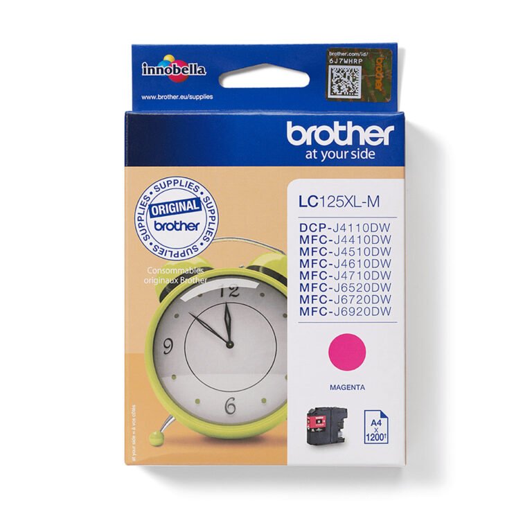 Brother LC125XLM ink cartridge 1 pc(s) Original Magenta