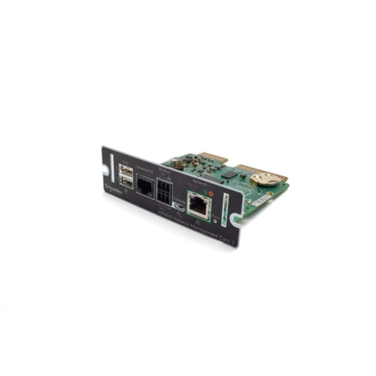 APC Device monitoring and management, Network Management Cards, NMC3 with Environmental Monitoring and Modbus, secure remote UP