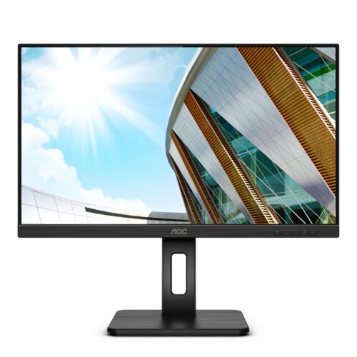AOC P2 24P2Q LED display 60.5 cm (23.8") 1920 x 1080 pixels Full HD Black - Image 3