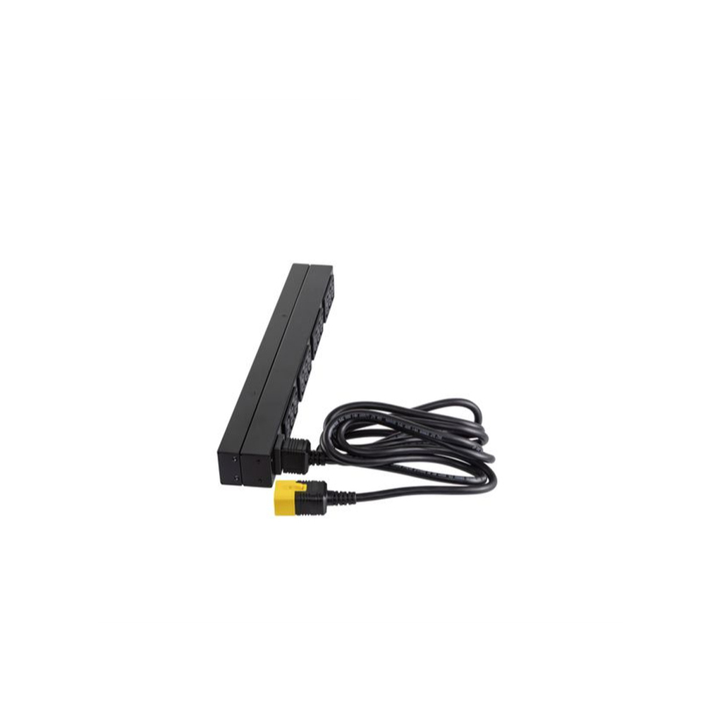 APC NetShelter Basic Rack PDU, 1U, 1PH, 3.7kW 230V 16A or 3.3kW 208V 16A, x12 C13 outlets, C20 cord - Image 2