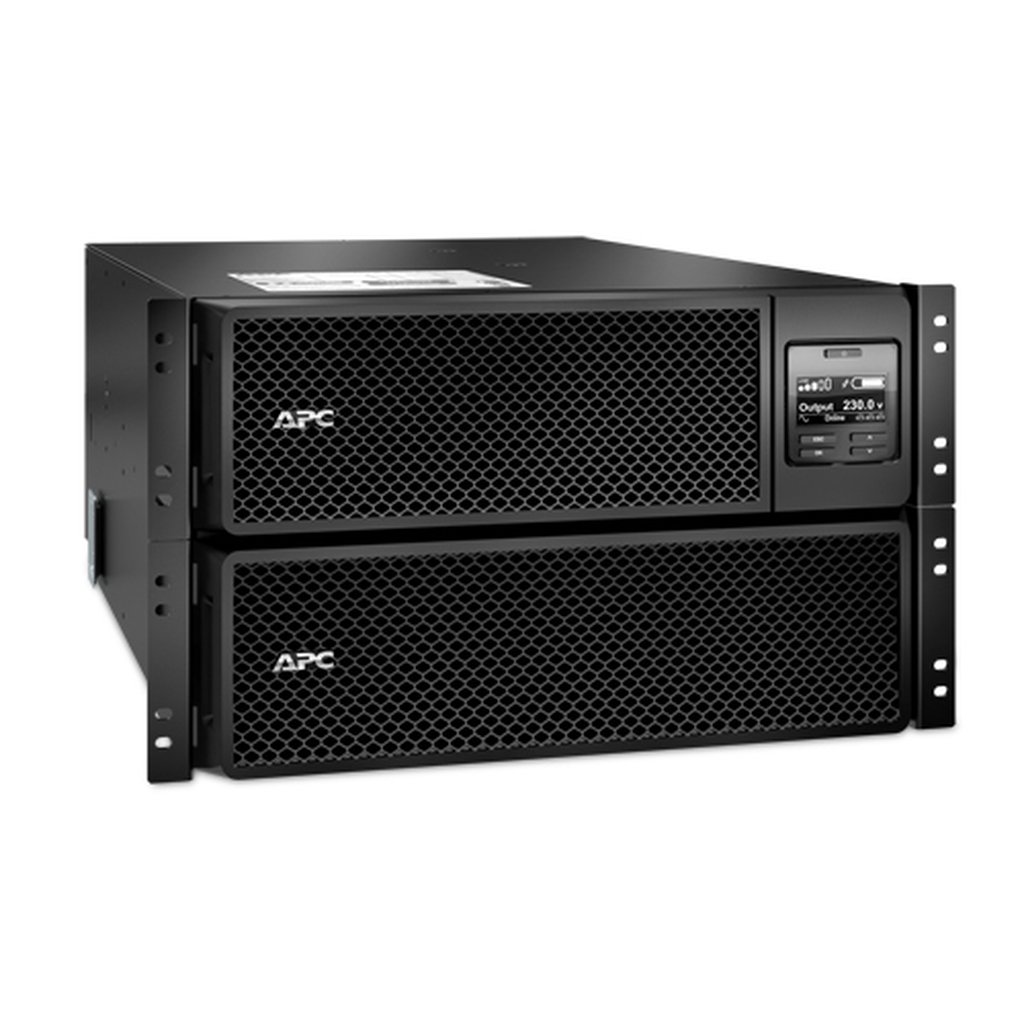 APC Smart-UPS On-Line SRT8KRMXLI - 8kW/VA, 6x C13 + 4x C19 + hardwire 1phase output, rack mountable, Embedded NMC - Image 2