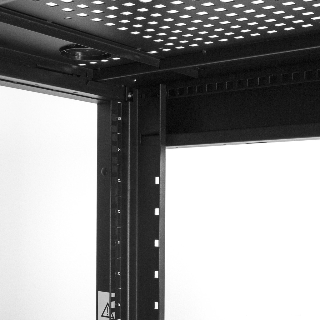 StarTech.com 4-Post 25U Server Rack Cabinet, Lockable 19" Data Rack Cabinet for Computer / AV / IT Equipment, Office / Home Net - Image 11