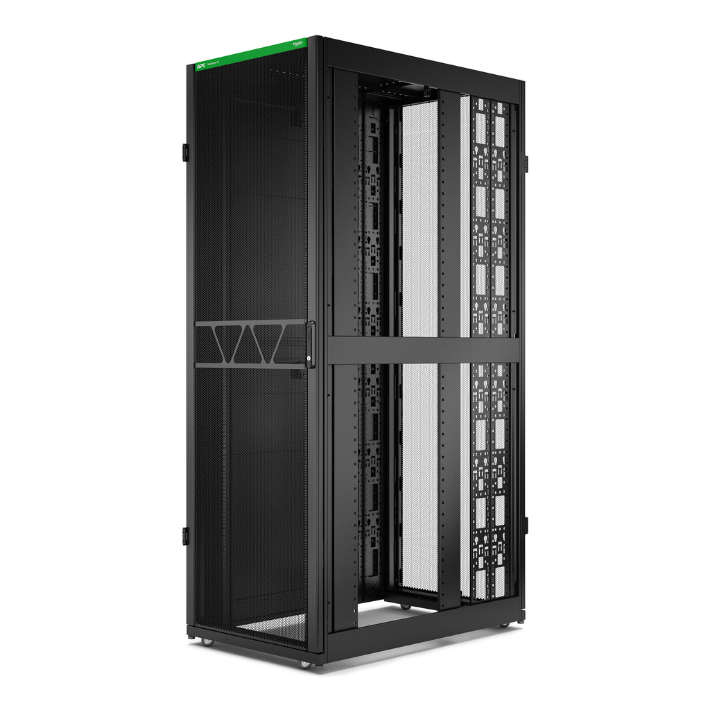APC NetShelter SX Server Rack Gen 2, 48U, 2258H x 750W x 1200D mm, with Sides, Black - Image 4