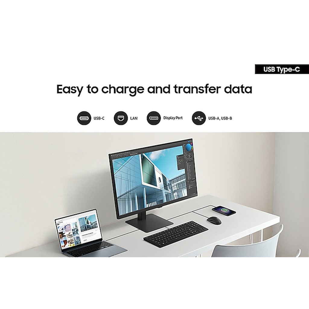 Samsung LS32D600UAU computer monitor 81.3 cm (32") 2560 x 1440 pixels Quad HD Black - Image 7