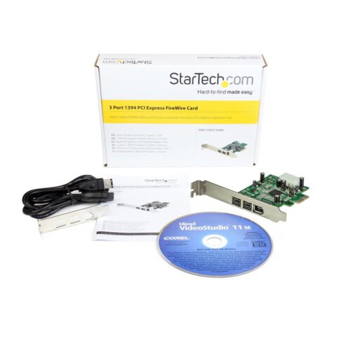 StarTech.com 3 Port 2b 1a 1394 PCI Express FireWire Card Adapter - Image 4
