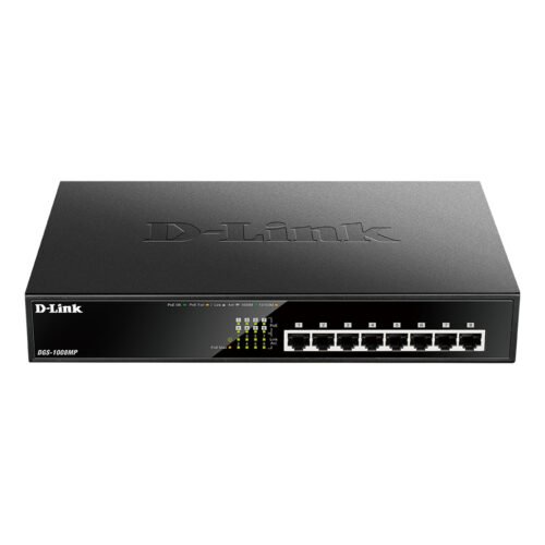 D-Link 8-Port Desktop Gigabit PoE+ Switch