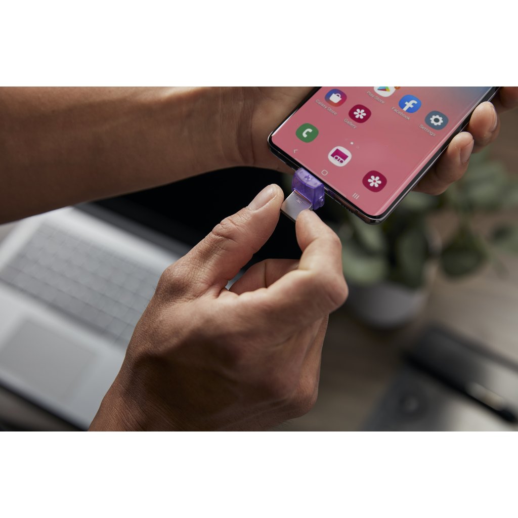 Kingston Technology DataTraveler 256GB microDuo 3C 200MB/s dual USB-A + USB-C - Image 9