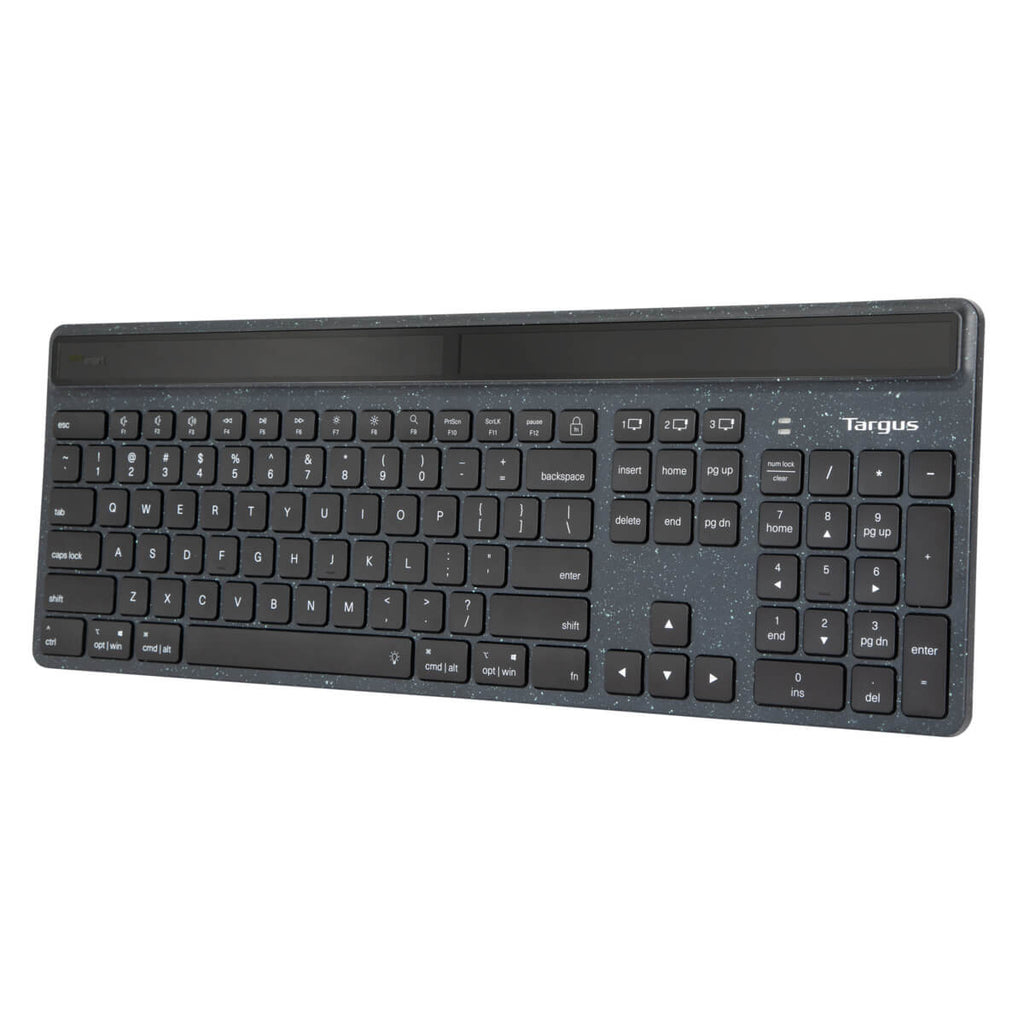 Targus Sustainable Energy Harvesting EcoSmart keyboard Universal Bluetooth AZERTY French Black - Image 14