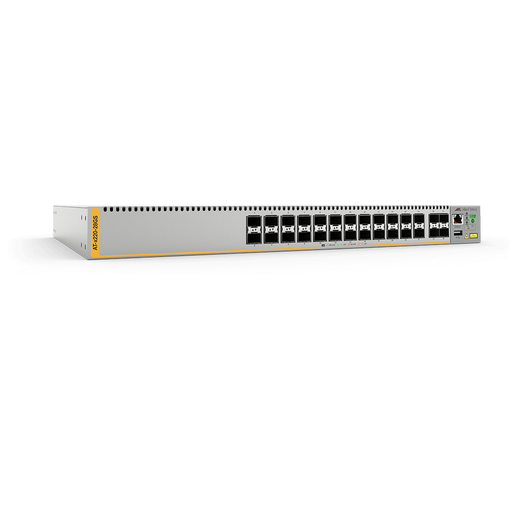 Allied Telesis x220-28GS Managed L3 1U Grey