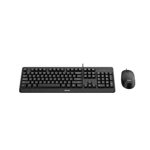 Philips 2000 series SPT6207BL/40 keyboard Mouse included Universal USB QWERTY English Black - Image 3