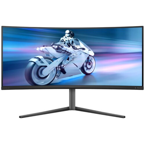 Philips Evnia 34M2C6500/00 computer monitor 86.4 cm (34") 3440 x 1440 pixels Wide Quad HD QD-OLED Grey - Image 16
