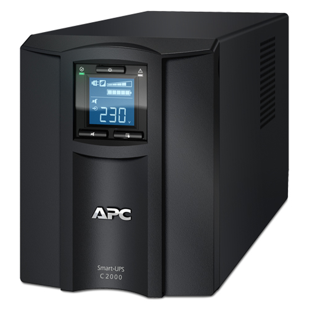APC Smart-UPS C, Line Interactive, 2000VA, Tower, 230V, 6x IEC C13+1x IEC C19 outlets, USB and Serial communication, AVR, Graph - Image 6
