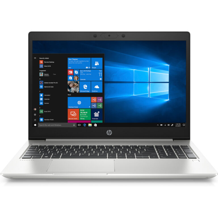HP ProBook 455 G7 AMD Ryzen™ 5 4500U Laptop 39.6 cm (15.6") Full HD 8 GB DDR4-SDRAM 256 GB SSD Wi-Fi 6 (802.11ax) Windows