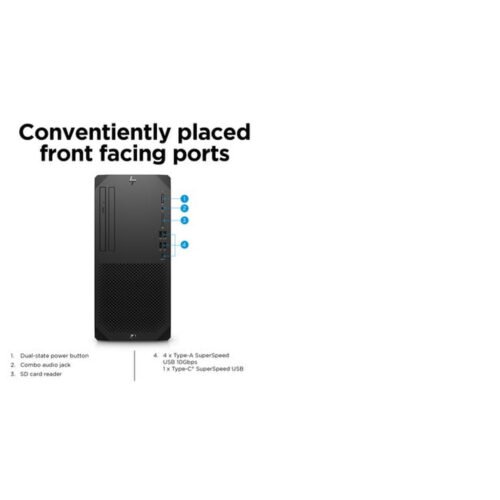 HP Z1 G9 Intel® Core™ i7 i7-12700 16 GB DDR5-SDRAM 512 GB SSD NVIDIA T400 Windows 11 Pro Tower Workstation Black - Image 6