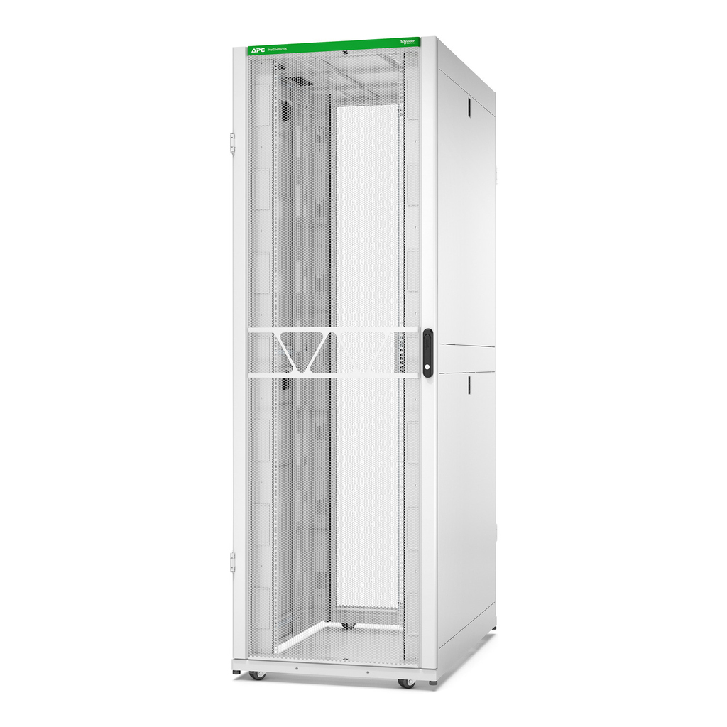 APC NetShelter SX Server Rack Gen 2, 48U, 2258H x 750W x 1200D mm, with Sides, White