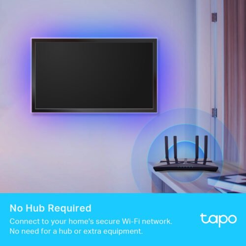 TP-Link Tapo Smart Wi-Fi Light Strip, Multicolor - Image 5