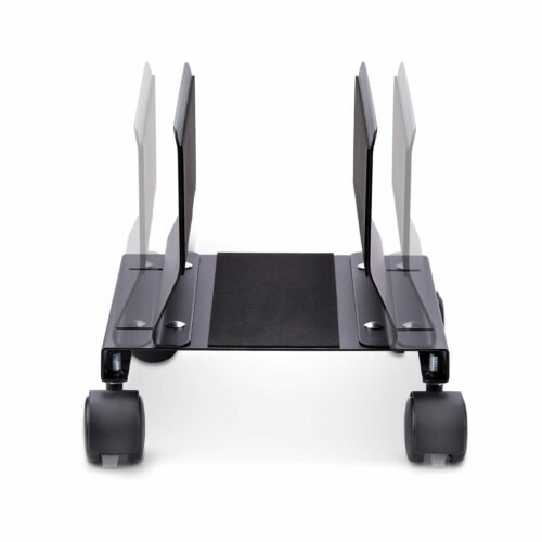 StarTech.com Computer Tower Cart, Rolling Mobile CPU Caddy on Wheels (Casters), Max Load 46.3lb/21kg, Adjustable PC Case Mount, - Image 8