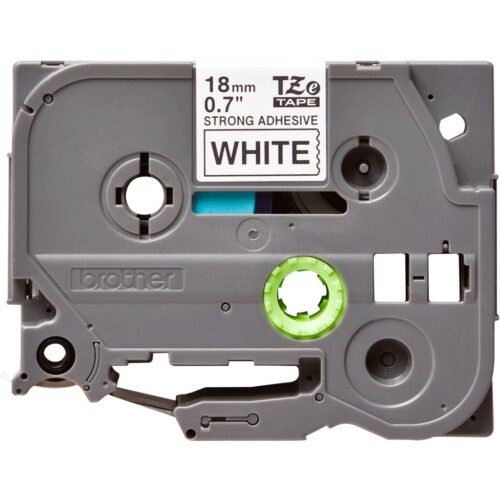 Brother TZE-S241 label-making tape Black on white TZ - Image 3