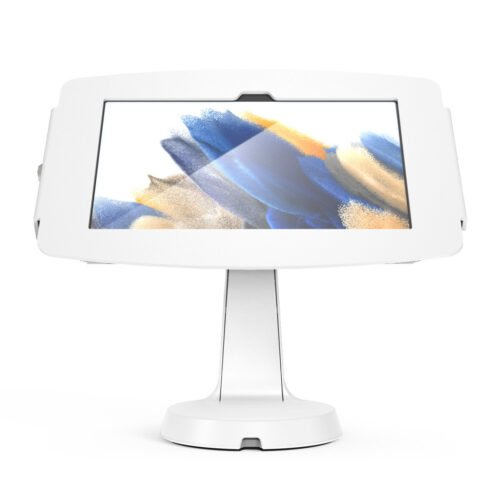Compulocks Galaxy Tab A8 10.5" Space Enclosure Mast Counter Stand - White - Image 3