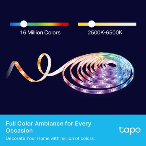 TP-Link Tapo Smart Wi-Fi Light Strip, Multicolor - Image 10