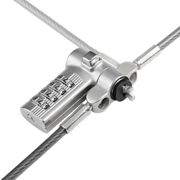 StarTech.com Universal Laptop Lock 6.6ft (2m), Security Cable For Notebook Compatible With Noble Wedge®/Nano/K-Slot; Keyle - Image 4
