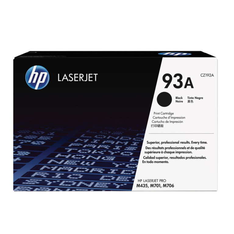 HP 93A Black Original LaserJet Toner Cartridge