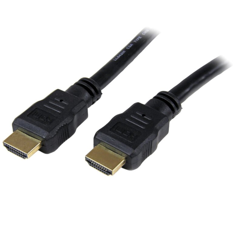 StarTech.com 2m (6ft) HDMI Cable - 4K High Speed HDMI Cable with Ethernet - UHD 4K 30Hz Video - HDMI 1.4 Cable - Ultra HD HDMI