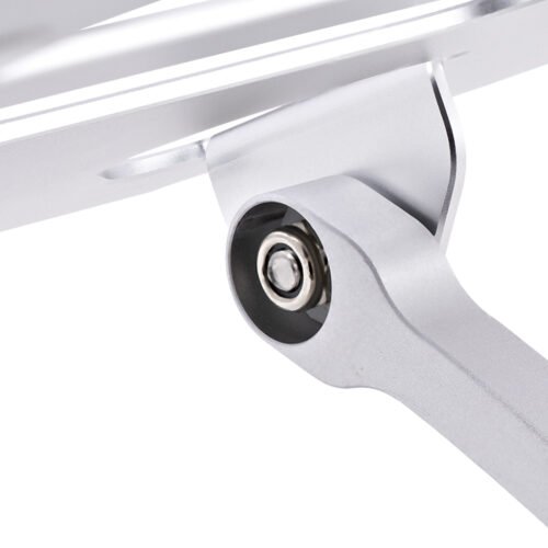 StarTech.com Laptop Stand for Desk, Ergonomic Laptop Stand Adjustable Height, Aluminum, Portable, Supports up to 22lb (10kg), F - Image 5