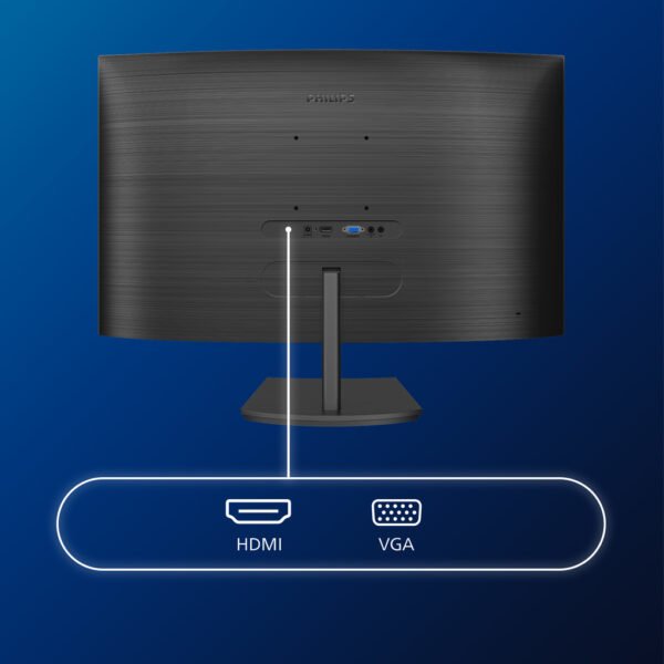 Philips E Line 241E1SC/00 LED display 59.9 cm (23.6") 1920 x 1080 pixels Full HD Black - Image 3