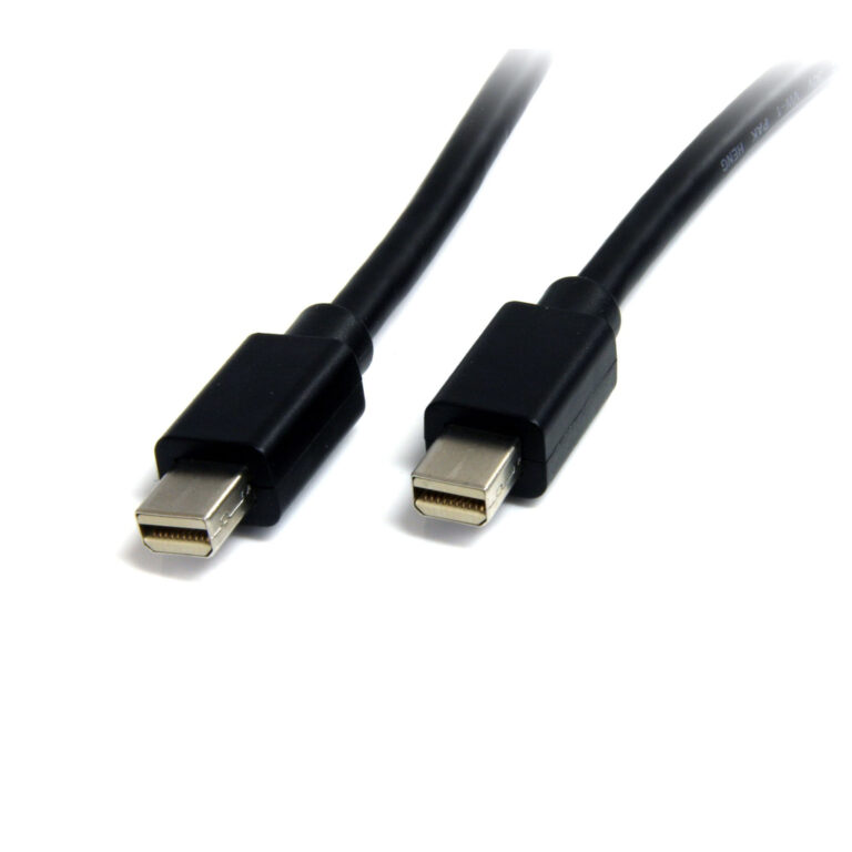 StarTech.com 2m (6.6ft) Mini DisplayPort Cable - 4K x 2K Ultra HD Video - Mini DisplayPort 1.2 Cable - Mini DP to Mini DP Cable