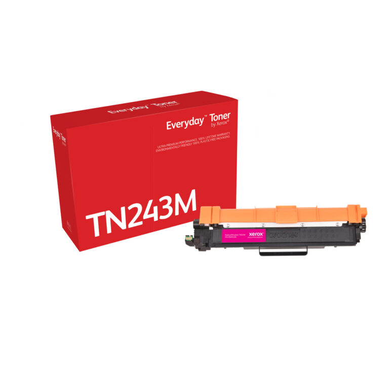Everyday™ Magenta Toner by Xerox compatible with Brother TN-243M, Standard capacity