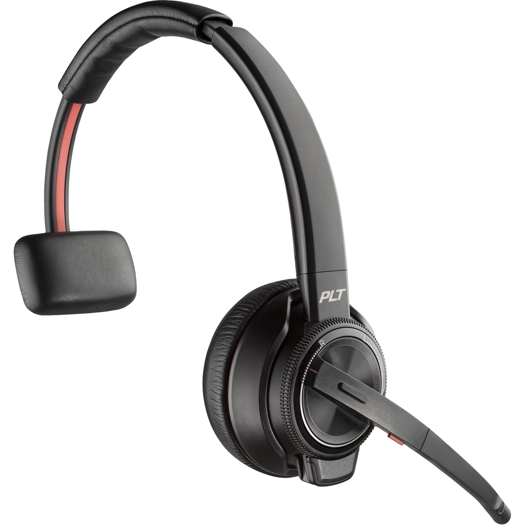 POLY Savi 8210-M Office DECT 1880-1900 MHz Single Ear Headset - Image 3