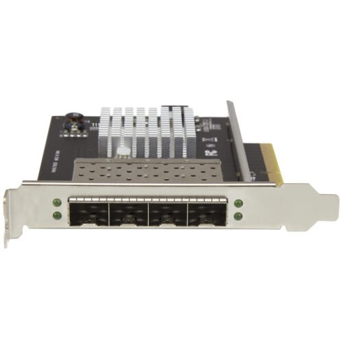 StarTech.com Quad Port 10G SFP+ Network Card - Intel XL710 Open SFP+ Converged Adapter - PCIe 10 Gigabit Ethernet Server NIC - - Image 4
