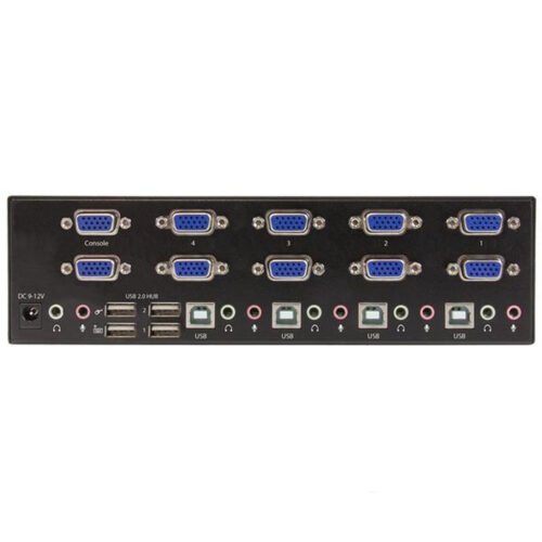 StarTech.com 4-port KVM Switch with Dual VGA - USB 2.0 - Image 3