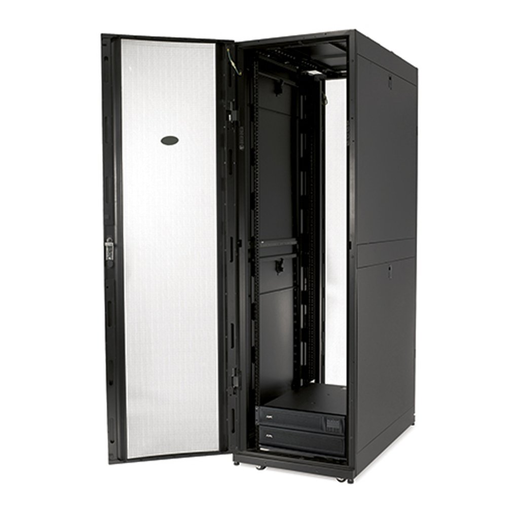 APC NetShelter SX, Server Rack Enclosure, 42U, Shock Packaging, 2000 lbs, Black, 1991H x 600W x 1070D mm - Image 18